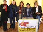 Junto a autoridades educacionales de Brasil (36kb)
